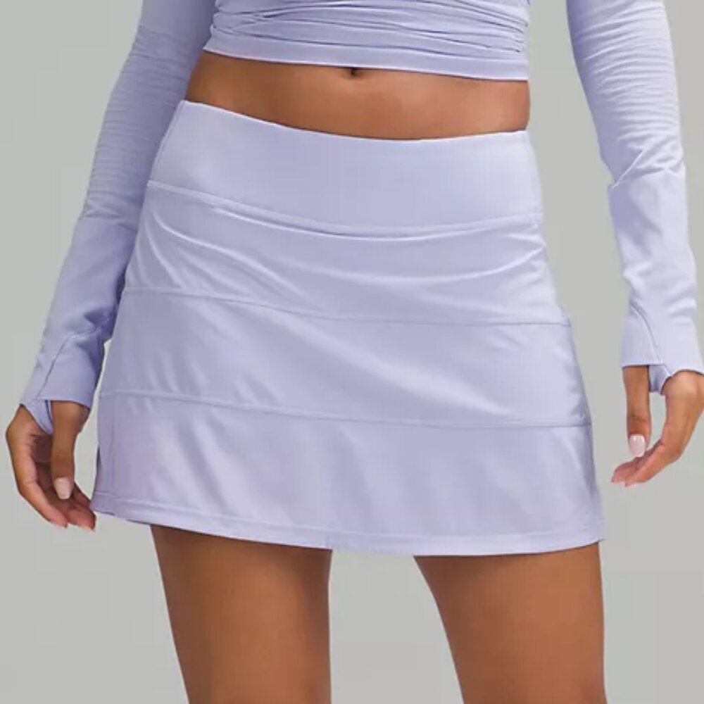 Lululemon Pace Rival Skirt Lilac Smoke NWT